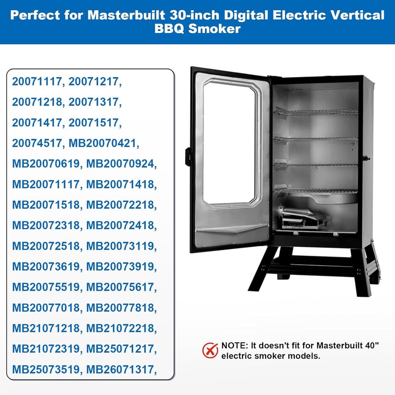 Outspark Small Water Bowl for Masterbuilt 30-inch Digital Electric Vertical BBQ Smoker, Water Pan Replacement for Masterbuilt 9007170040 Parts - Image 2